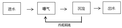 電子污水cod去除的工藝流程圖